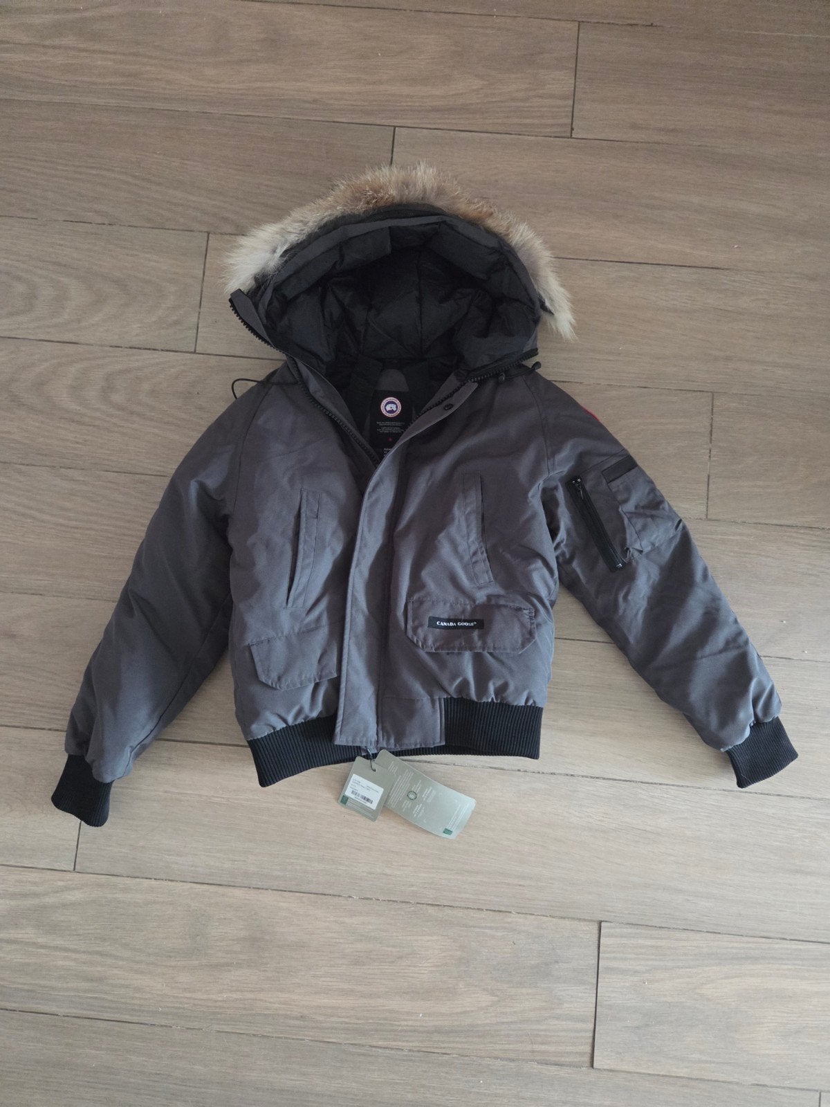 canada goose bontjas, Ophalen