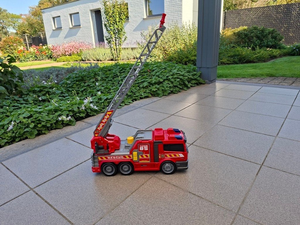 brandweerwagen speelgoed, Ophalen, Zo goed als nieuw