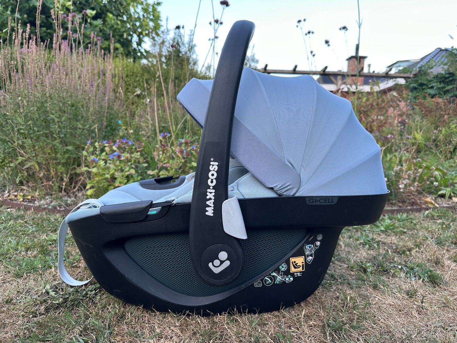Maxi-Cosi autostoel Pebble 360 - blauw, Enlèvement, Dossier réglable, Utilisé, Ceinture de sécurité ou Isofix
