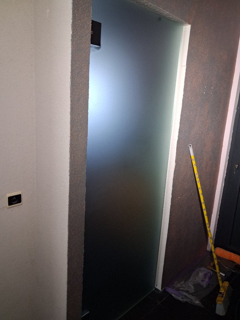 Glazen deur, Doe-het-zelf en Bouw, Ophalen, Minder dan 80 cm, Overige typen, Minder dan 200 cm