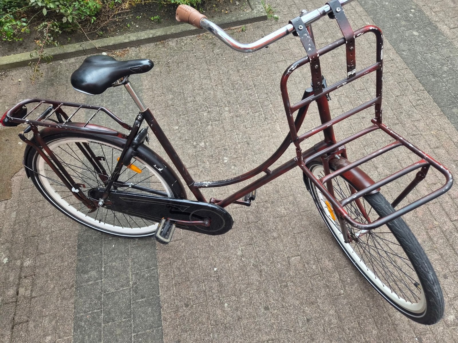 damesfiets/omafiets, Ophalen