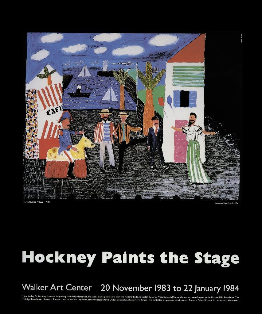 DAVID HOCKNEY : HOCKNEY PEINT LA SCÈNE, Enlèvement ou Envoi