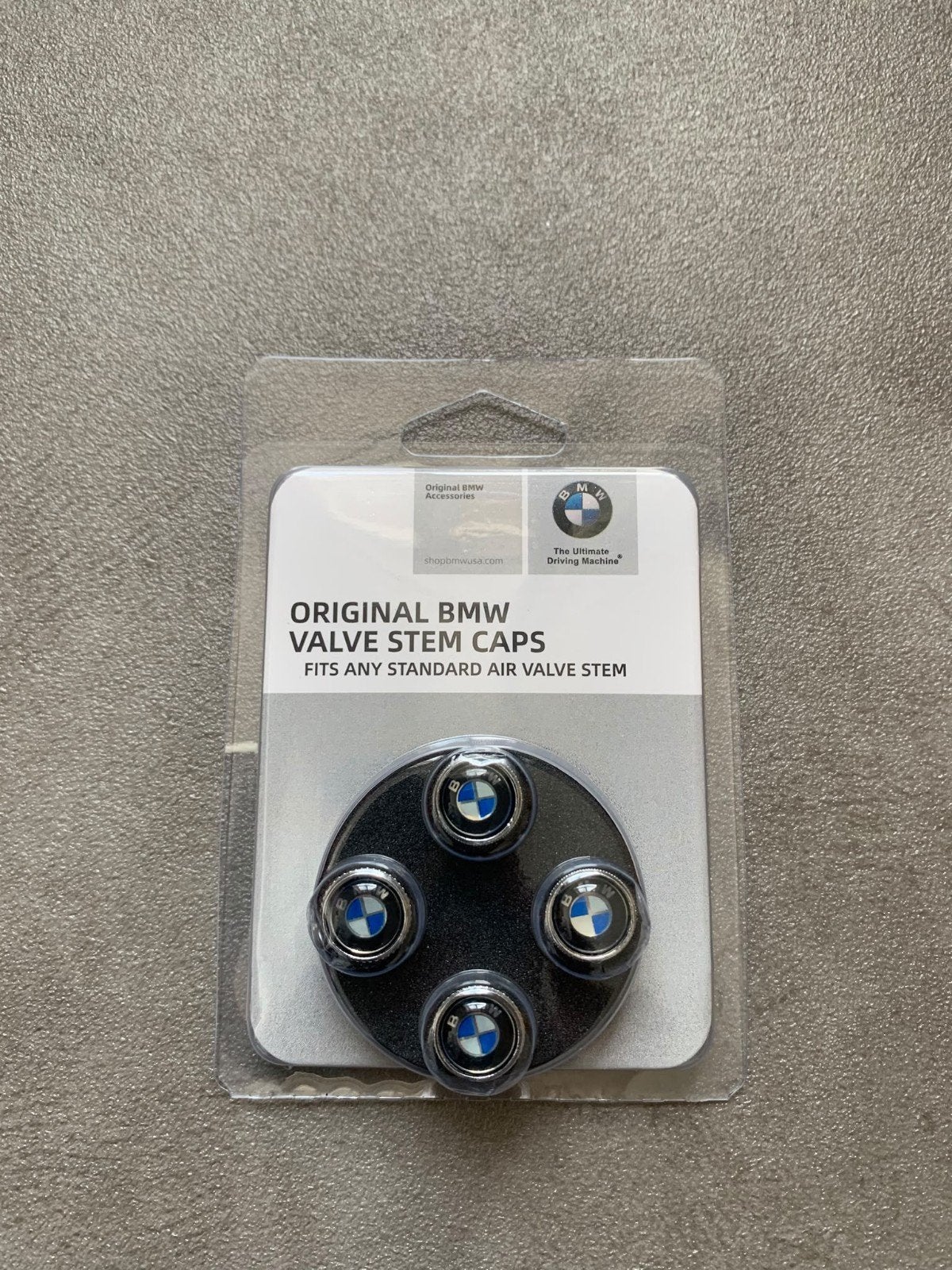 Lot de 4 Bouchons de Valve pour Roues / Jantes – BMW, Envoi