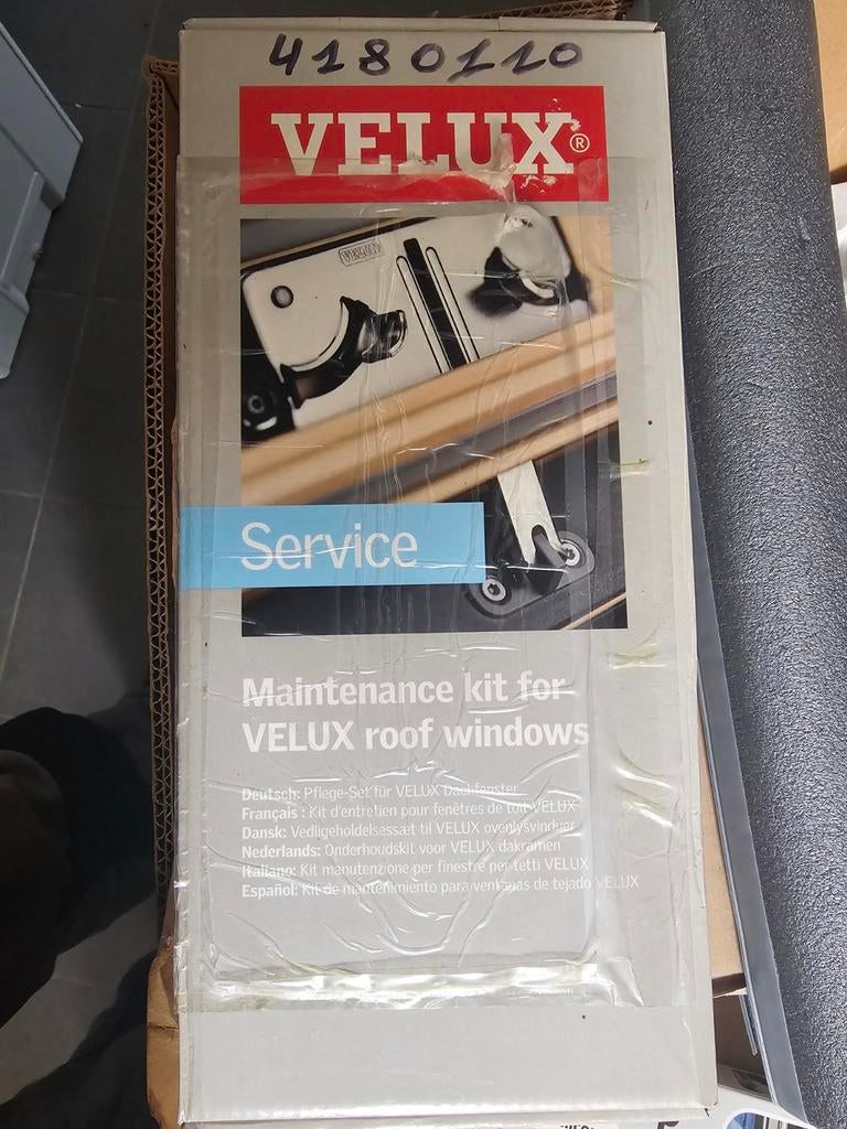 Velux ZZZ 220, Enlèvement