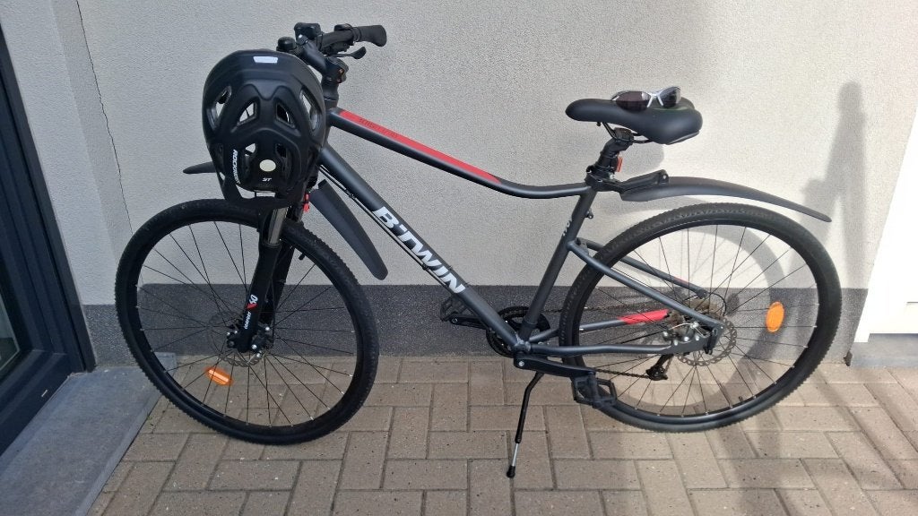 Vélo B-Twin Riverside 500, Vélos & Vélomoteurs, Neuf, Autres marques, Vitesses, 65 cm ou plus