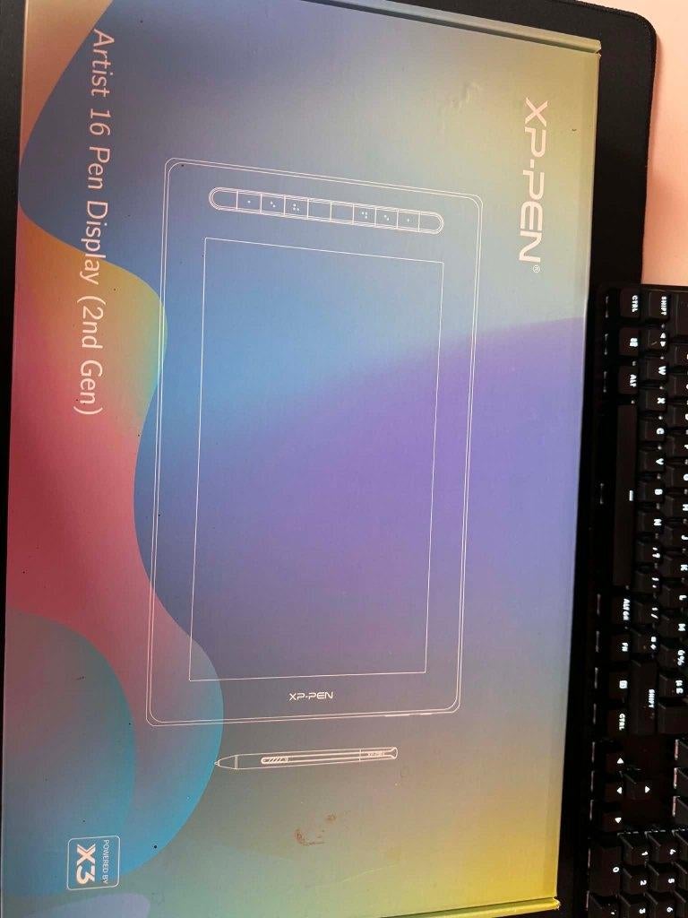 XP-Pen Artist 16 2nd Gen Pen Display + accessoires, Computers en Software, Tekentablets, Zo goed als nieuw, Bedraad, Ophalen