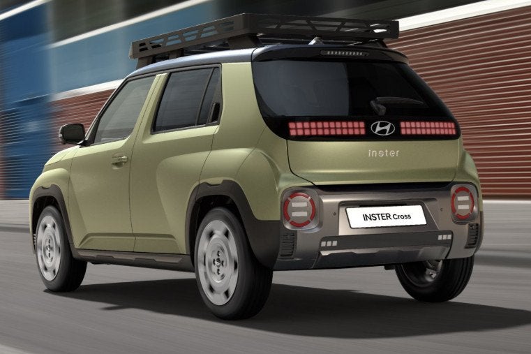 Hyundai Inster 49 kWh FWD Cross ROOF RACK (automatique), Autos, Neuf, 293 km, Achat, Entreprise