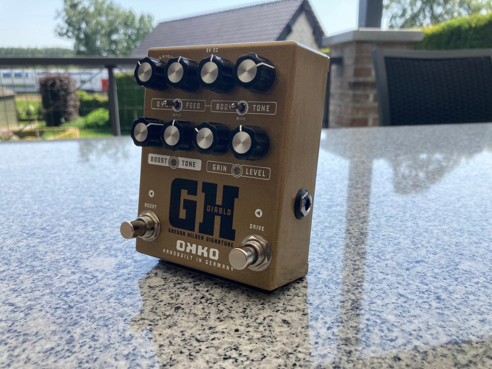 OKKO Diablo GH/MXR Clone Looper, Ophalen of Verzenden, Zo goed als nieuw, Distortion, Overdrive of Fuzz