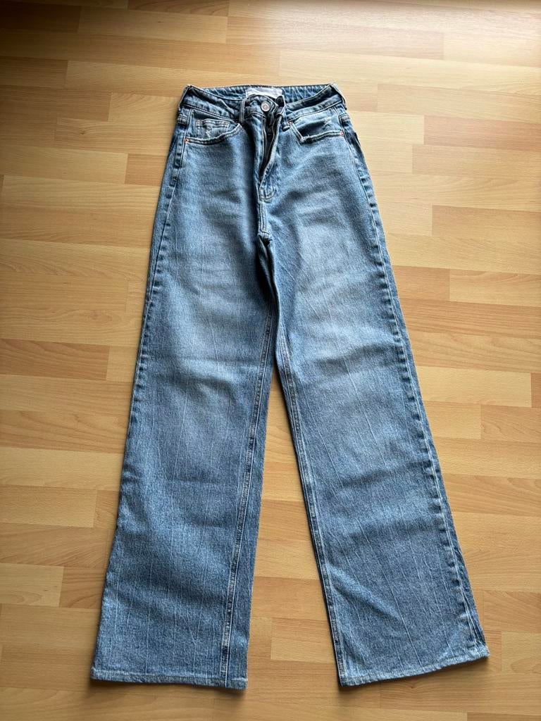 Jeans Queen Hearts XS, Kleding | Dames, Ophalen of Verzenden, Zo goed als nieuw, Blauw, W27 (confectie 34) of kleiner