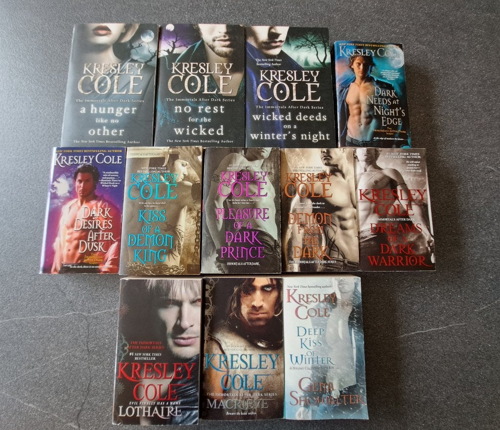 Immortals after Dark serie - Kresley Cole, Ophalen, Zo goed als nieuw, Kresley Cole