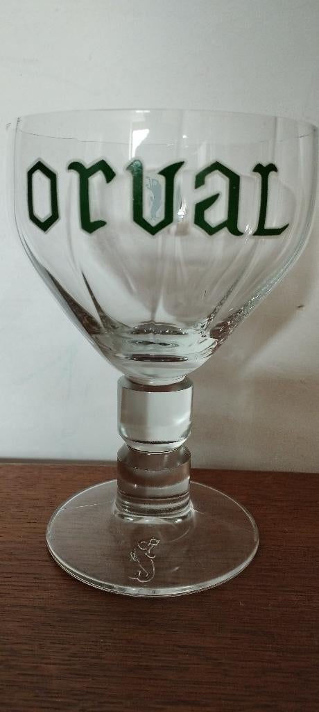 Verre Orval vert, Ophalen of Verzenden, Zo goed als nieuw, Glas of Glazen, Overige merken