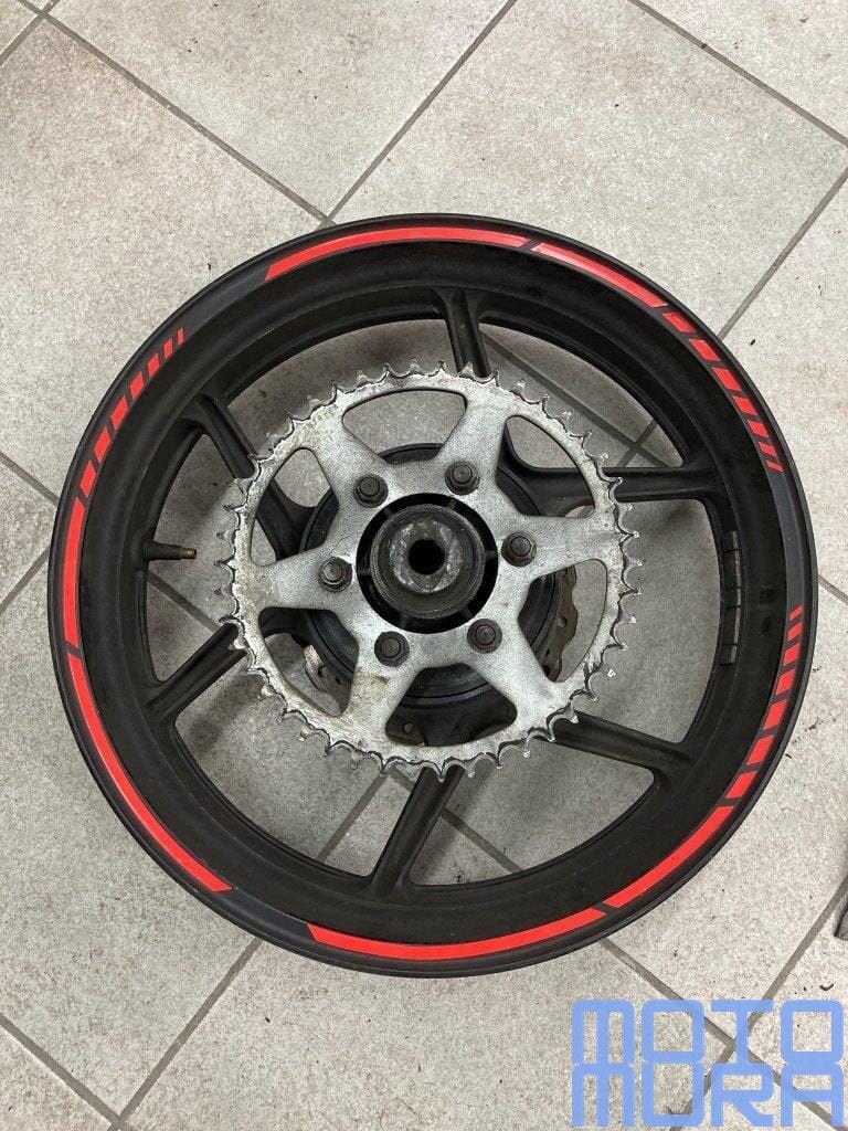 Achtervelg met remschijf Kawasaki KLE 650 Versys 2007 - 2009, -, Utilisé, -, -