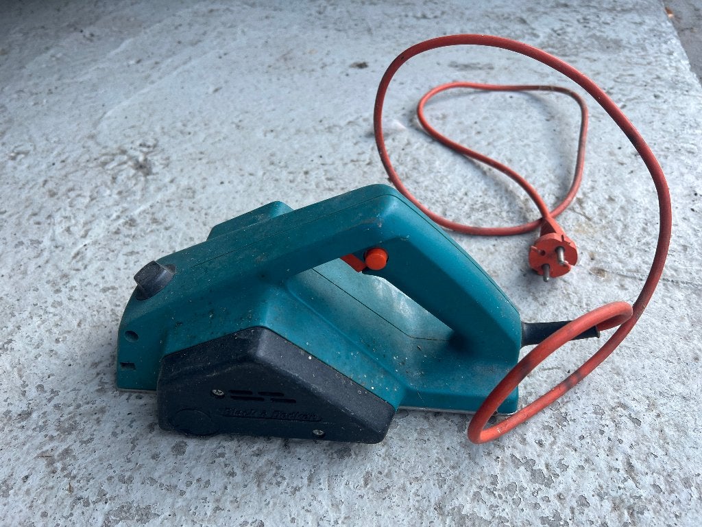 Black & Decker schaafmachine, Bricolage & Construction, Raboteuses, Enlèvement, Utilisé, Électrique