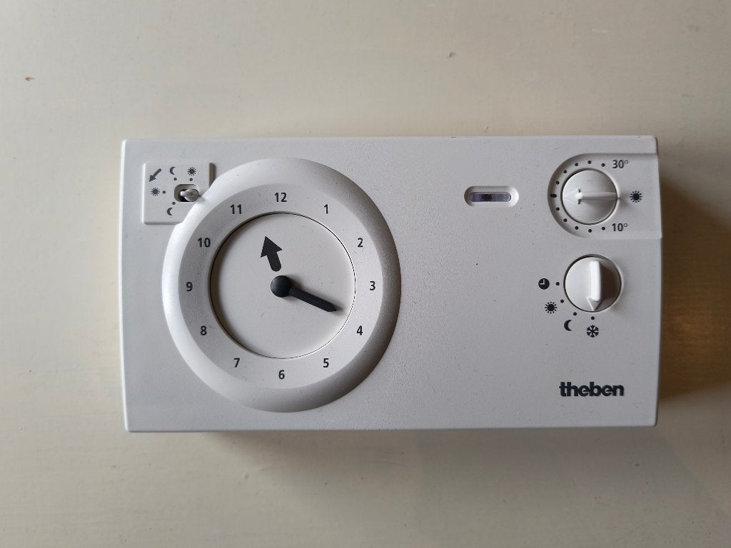 Analoge Kamerthermostaat Theben RAM 784, Enlèvement ou Envoi, Thermostat intelligent, Comme neuf