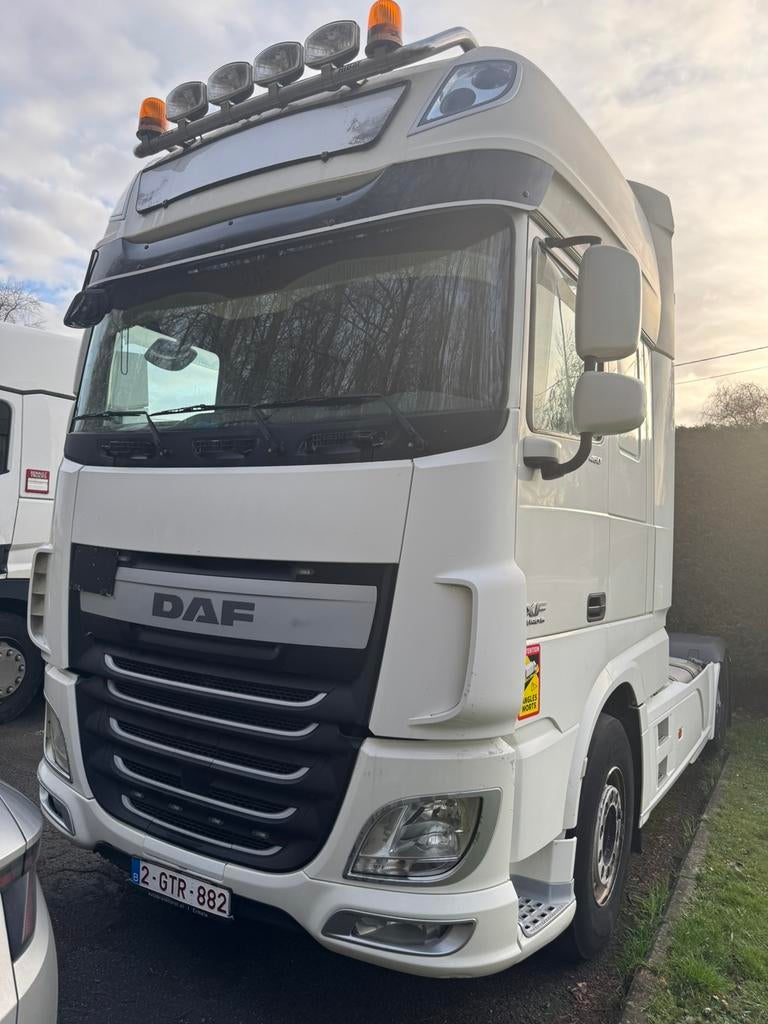 DAF XF460, Auto's, Automaat, Wit, Leder, Diesel