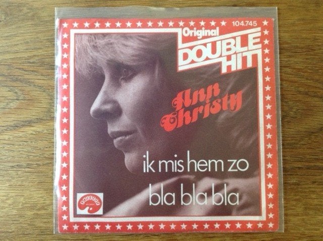 single ann christy, 7 inch, Ophalen of Verzenden, Fotohoes, Nederlandstalig