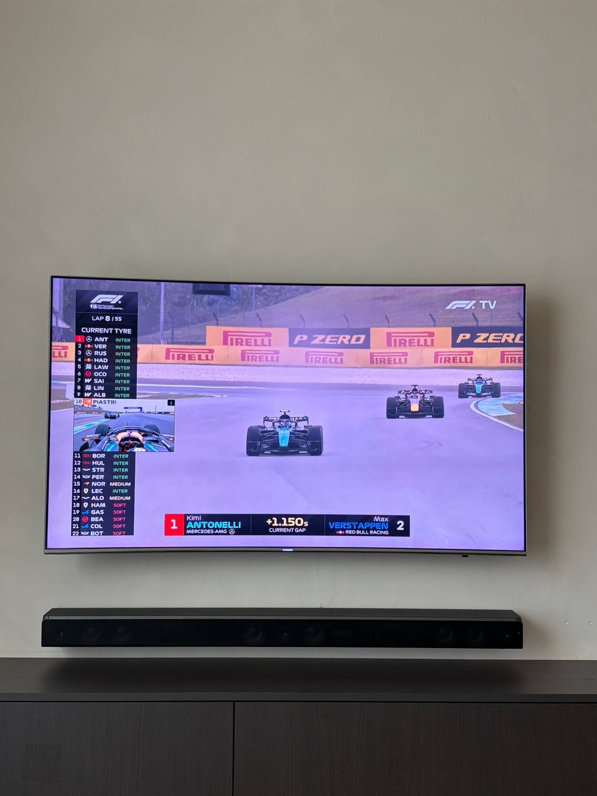 Samsung 55 inch curved, Ophalen, Zo goed als nieuw, Samsung