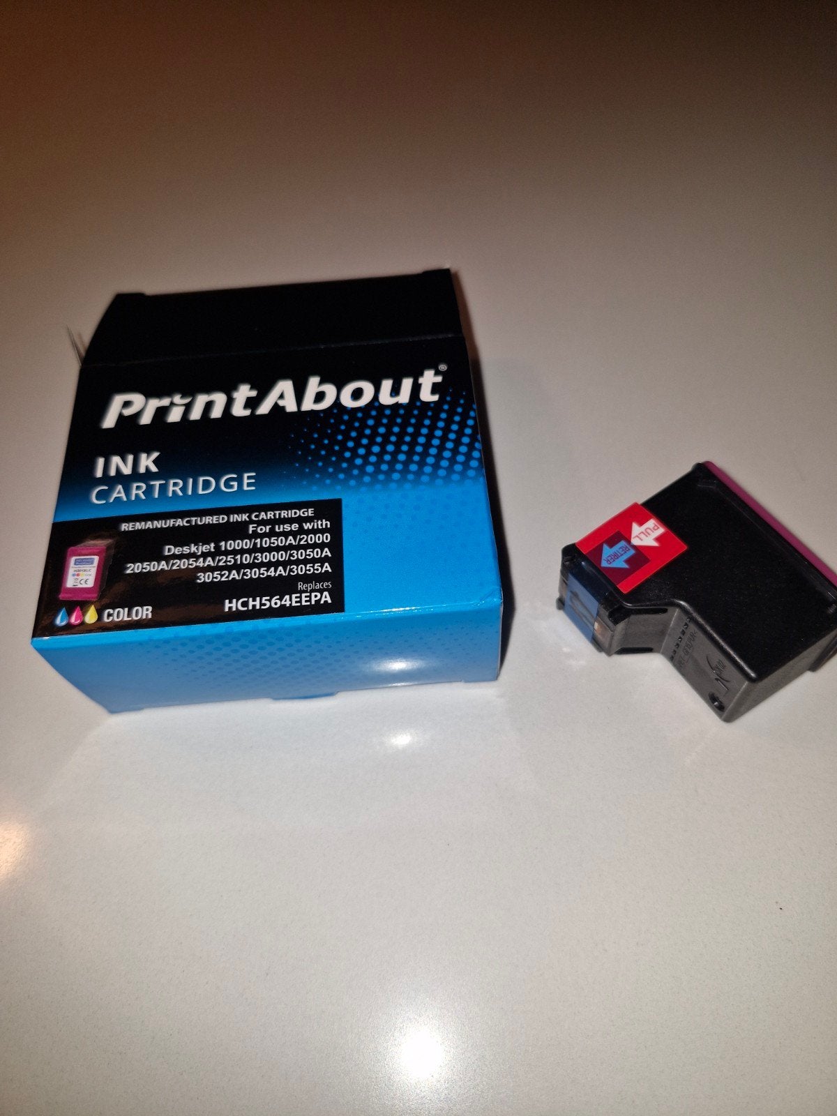 inktcartridge voor HP :PrintAbout CH564EE, Computers en Software, Ophalen of Verzenden, Cartridge, PrintAbout