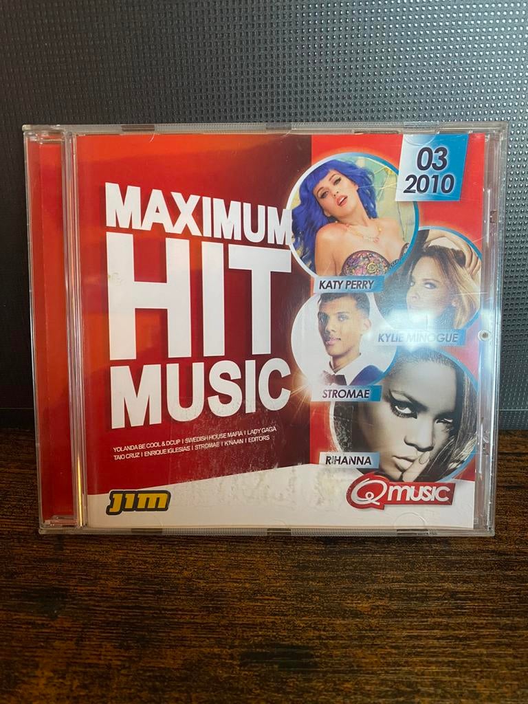 Cd Qmusic maximum hit music 3/2010, Enlèvement ou Envoi, Comme neuf