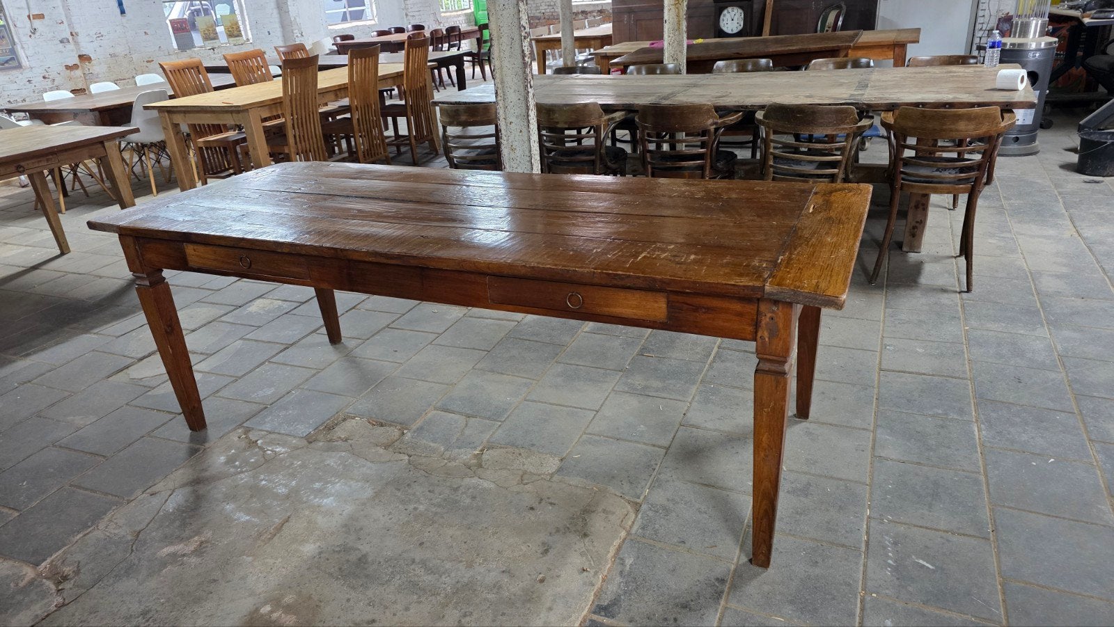 230 cm lange boerentafel, Enlèvement ou Envoi