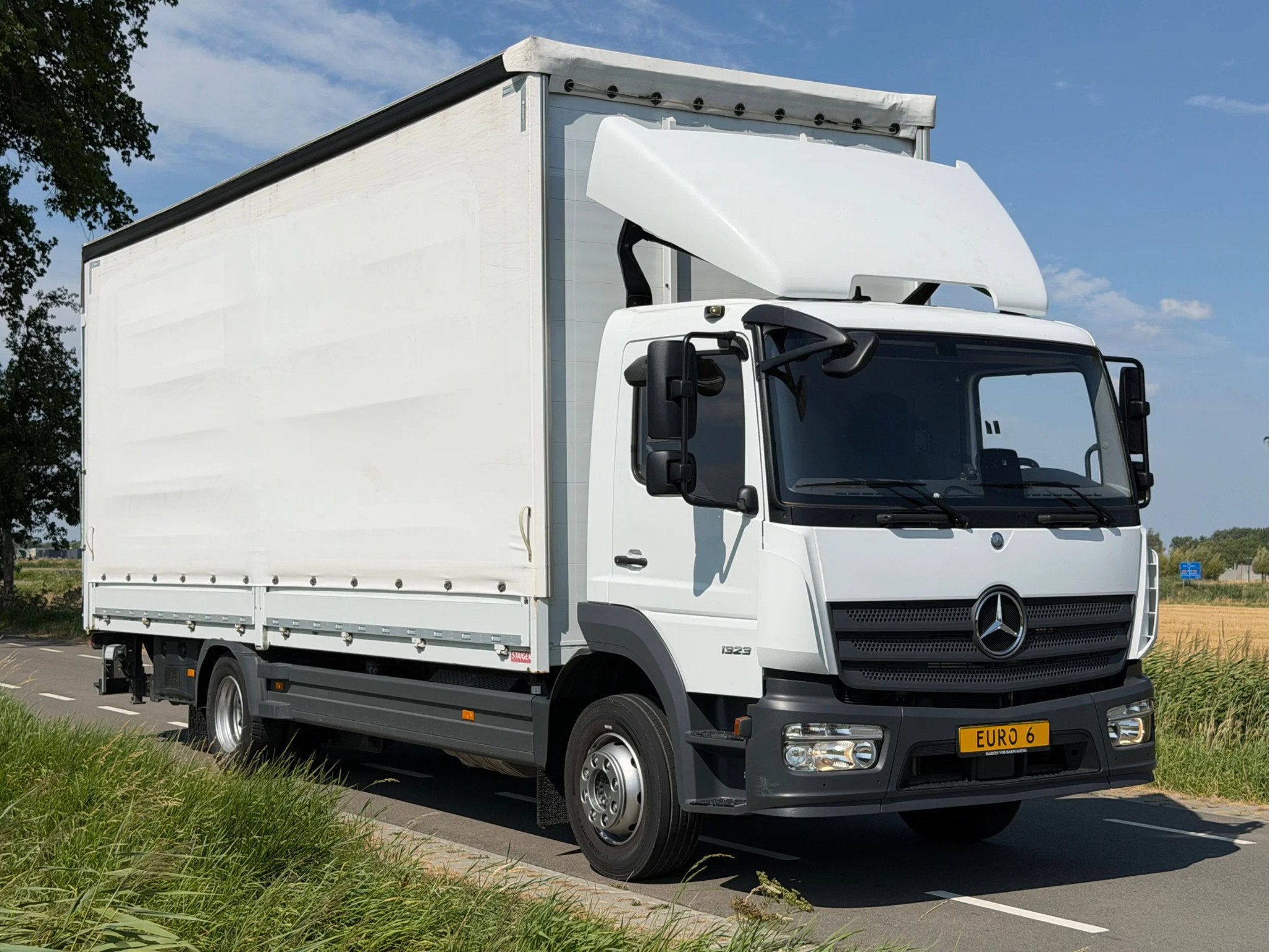 Mercedes-Benz 1317 ATEGO1323L EURO6. 723x248x289 ! 2 Tons La, Autos, Achat, Euro 6, Autres carburants, Mercedes-Benz
