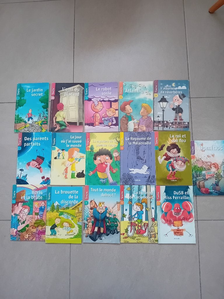 Lot livres 6-10 ans Collect. Tirelire, Livres, Enlèvement, Comme neuf, Sophie Belin, Fiction général