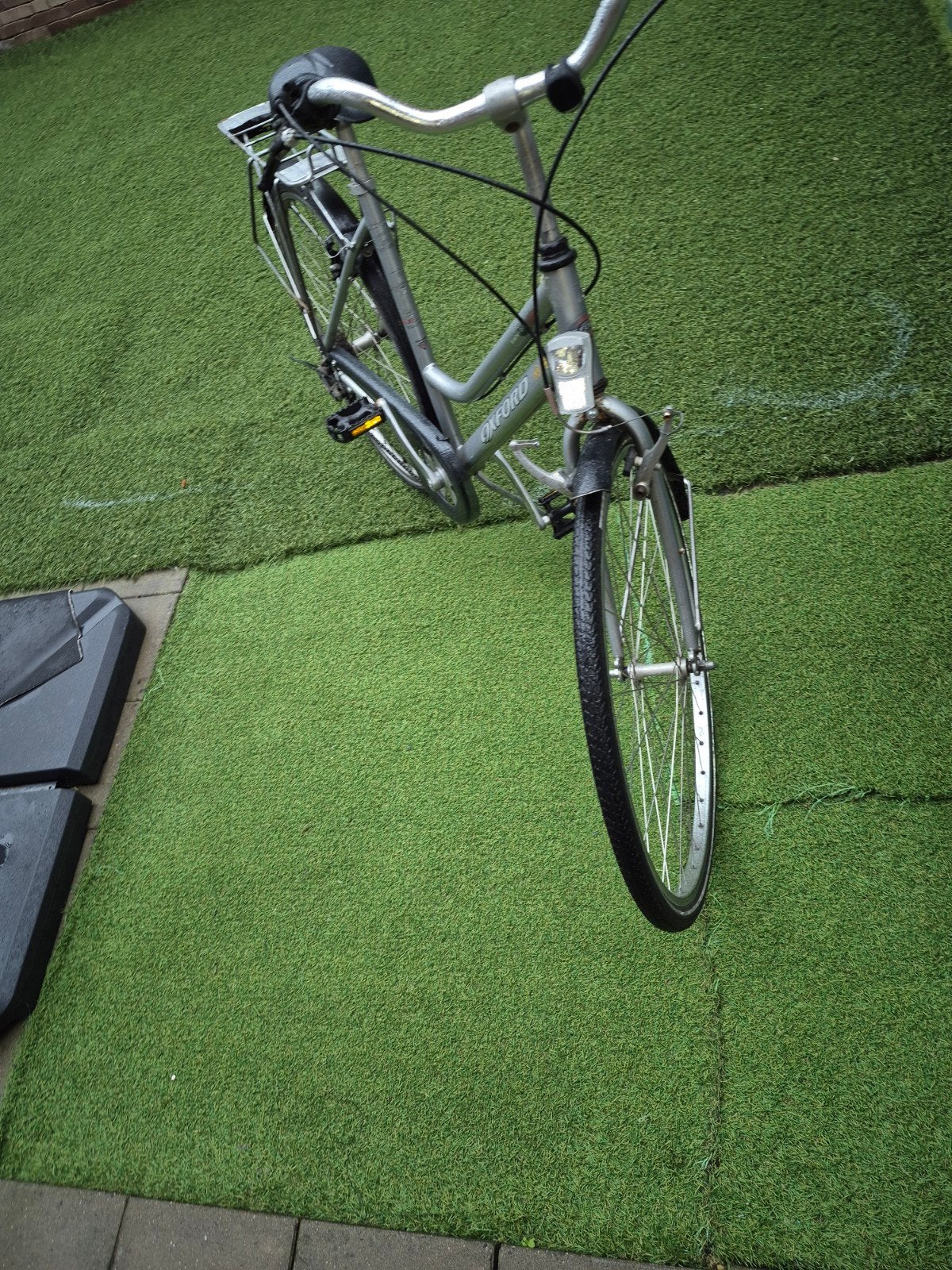 Oxford meisjes fiets, Ophalen