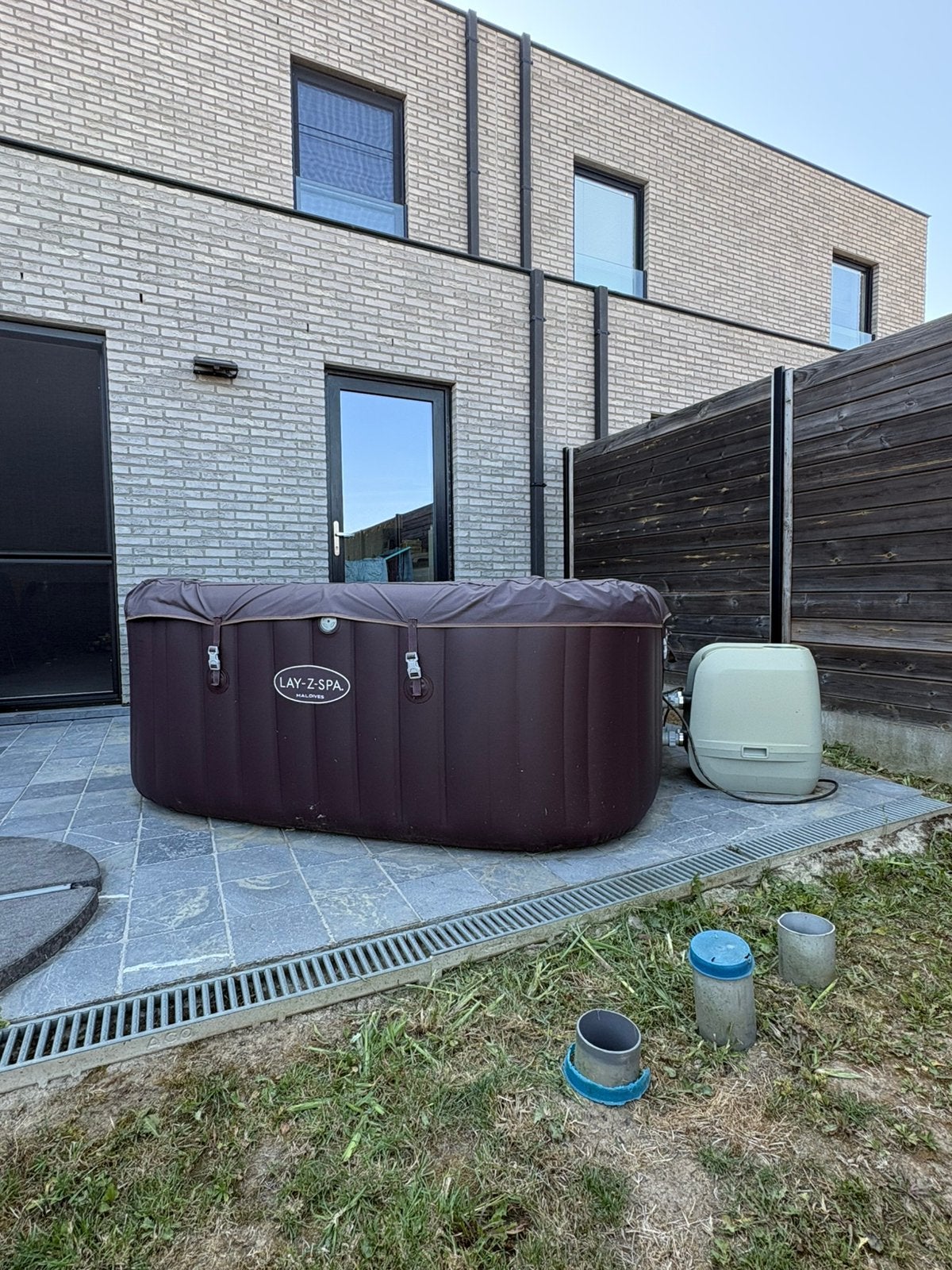 Lay-Z-Spa Maldives EnergySense Hydrojet Pro, Ophalen, Gebruikt, Opblaasbaar