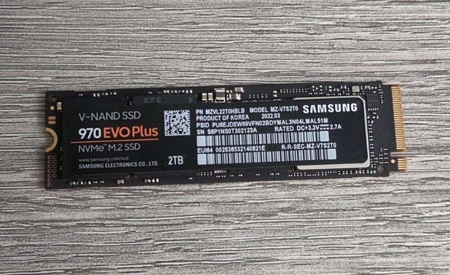 Samsung 970 EVO Plus 2TB NVMe M.2 SSD – Zo goed als nieuw, Computers en Software, Intern, 2TB, SSD, Ophalen of Verzenden