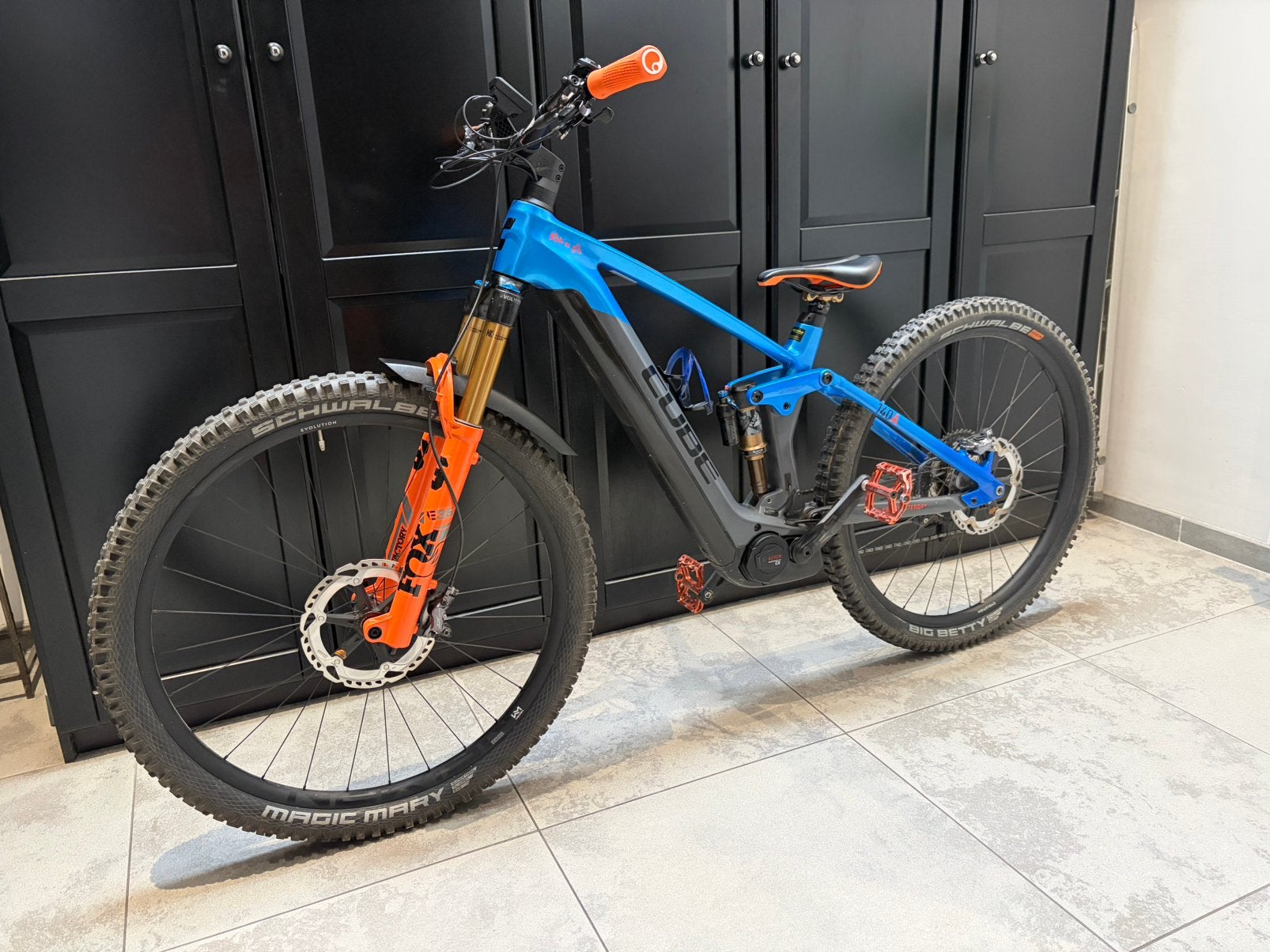 CUBE Stereo Action Team SmartSystem Carbon Kashima FOX, Fietsen en Brommers, Fietsen | Mountainbikes en ATB, Zo goed als nieuw
