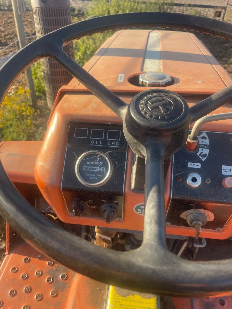 Kubota minitractor, Ophalen