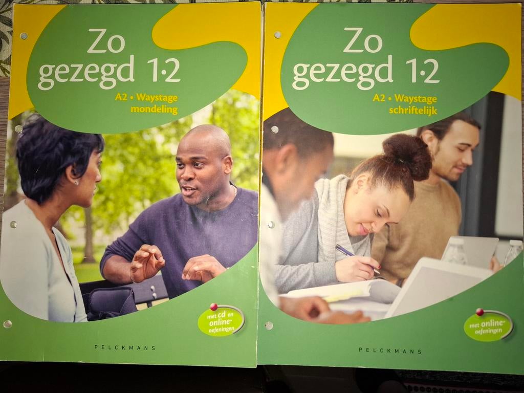 Zo gezegd 1.2 Mondeling Schrijftelijk