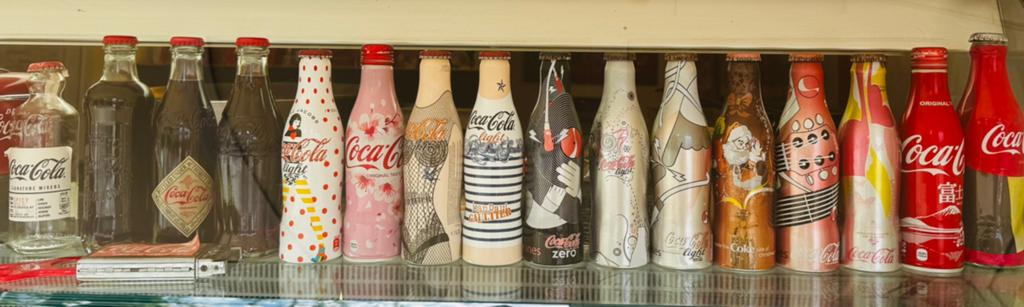 Bouteilles Coca-Cola, Collections, Enlèvement
