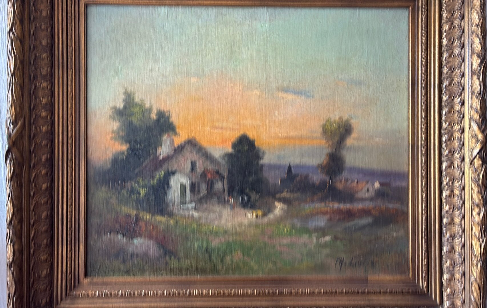 Olieverf Theodore Linsyer, Ophalen, Olieverf