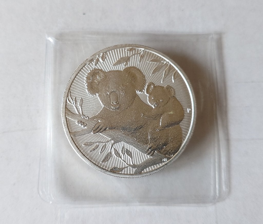 2 oz Zilveren Koala 2018 munt, Timbres & Monnaies, Monnaies | Océanie, Envoi, Monnaie en vrac, Argent
