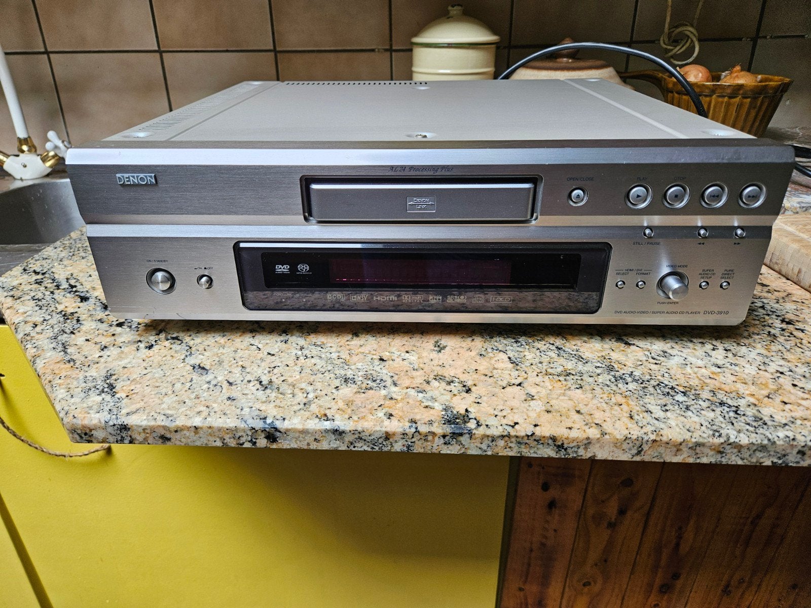 Denon dvd 3910 (dvd,cd en sacd speler), Audio, Tv en Foto, Cd-spelers, Ophalen