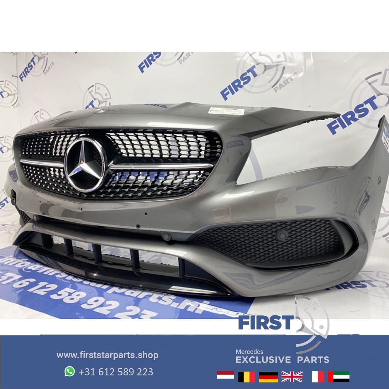 W117 X117 CLA Facelift AMG Voorbumper Compleet 2013-2019 Dia, Utilisé, -, Avant, -