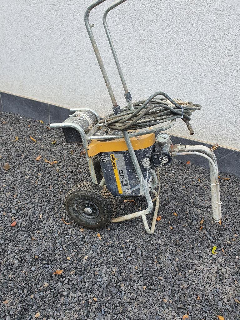 Airless professionnel Wagner sf31 met verfspuittoestel in, Doe-het-zelf en Bouw, Ophalen, Gebruikt, Verfspuit of Verfpomp