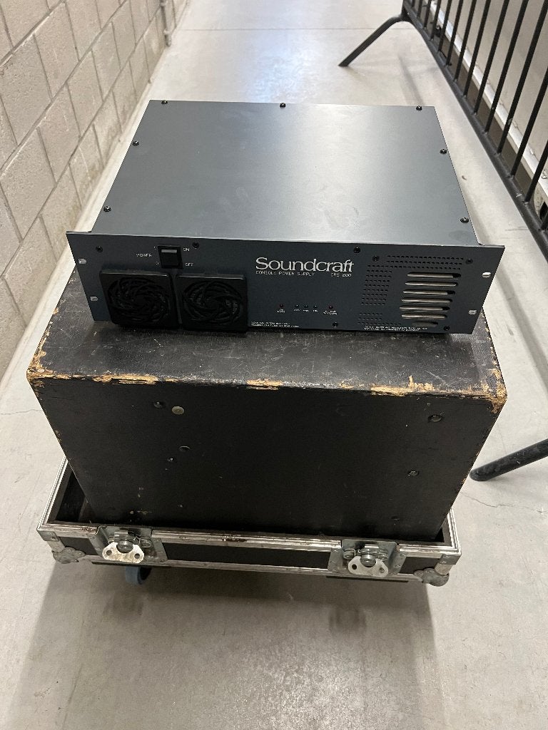 Soundcraft CPS800, Enlèvement, Utilisé