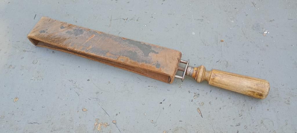 Vintage scheerriem, Antiek en Kunst, Ophalen of Verzenden