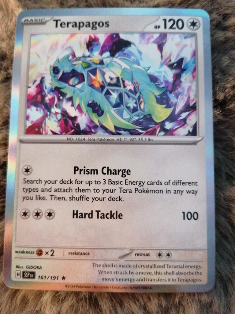 Pokémon kaart, Ophalen of Verzenden, Nieuw, Losse kaart, Foil
