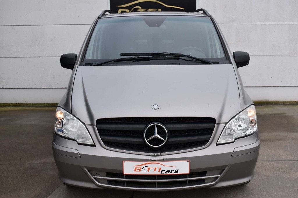 Mercedes-Benz Vito 2.2 CDI* Dubbel Cabine 5plaatsen* Trekhaa, Auto's, Euro 5, Stof, Gebruikt, 4 cilinders