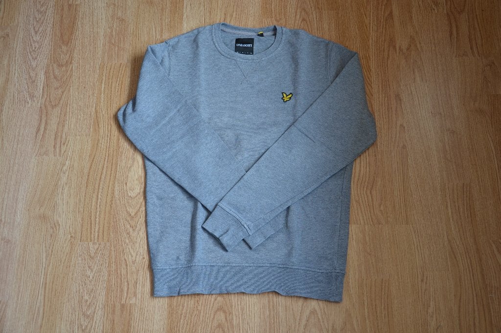 Sweater, grijs, maat XS, merk Lyle & Scott, Overige maten, Ophalen of Verzenden, Zo goed als nieuw, Lyle & Scott