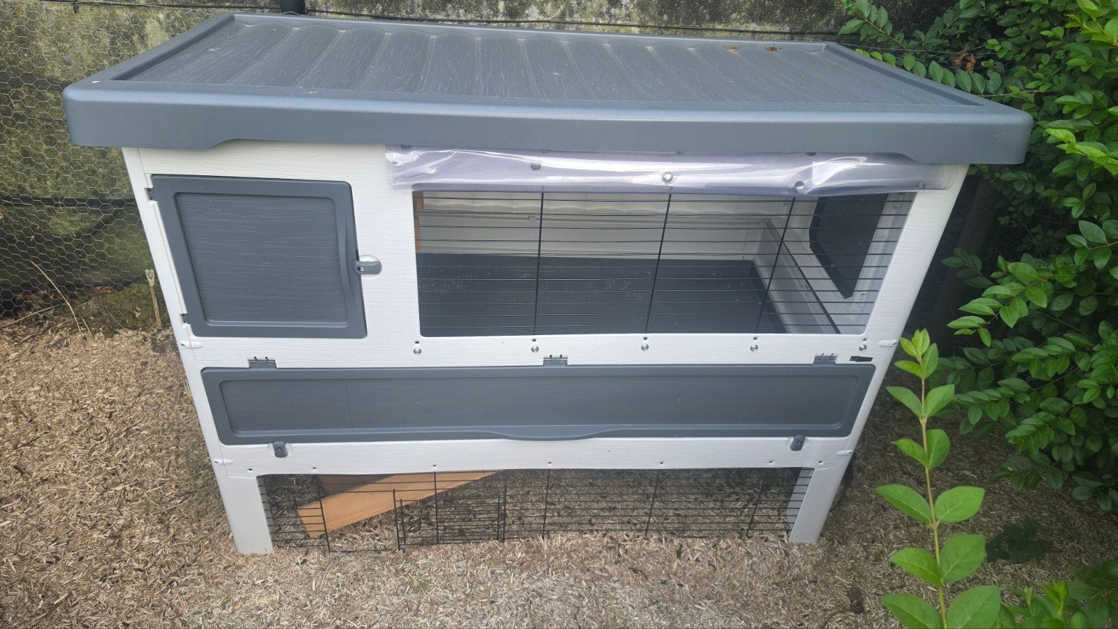 Ferplast lodge 140 cm op 70 cm voor konijnen of cavia, Ophalen, Hok, Cavia