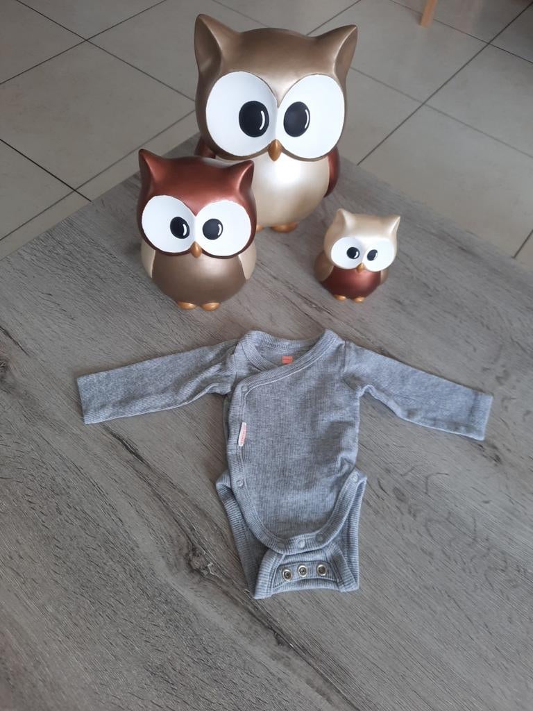 Body à manches longues en bambou, taille Hema 44/prématuré, Enlèvement ou Envoi