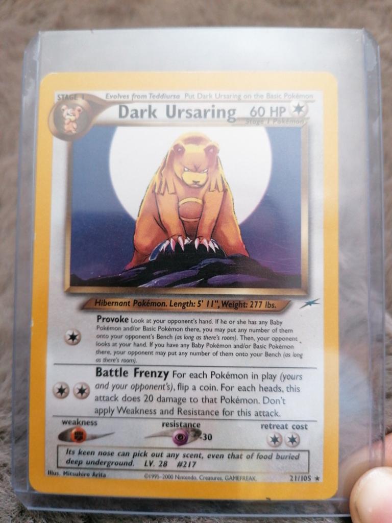 Pokémon kaart, Ophalen of Verzenden, Zo goed als nieuw, Losse kaart, Foil