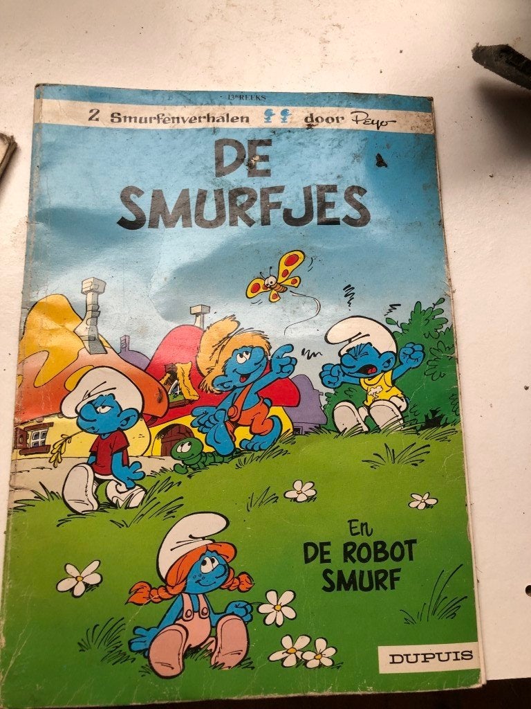 strip De Smurfjes, Verzamelen, Ophalen of Verzenden