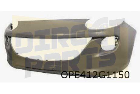 Opel Adam (1/13-9/19) voorbumper (1.0T) (bij PDC) (te spuite, -, -, Opel, Nieuw