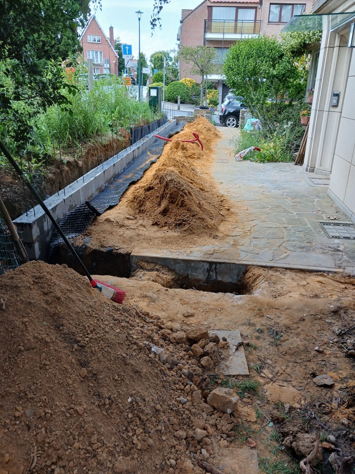 URGENT Terre de chantier à donner @ 1160 Auderghem, Jardin & Terrasse, Enlèvement, Terre pour jardin