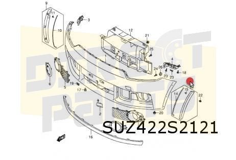 Suzuki Ignis (1/17 - 4/20) (ATK412) (MF) wielkuiplijst Links, -, Verzenden, -, Nieuw